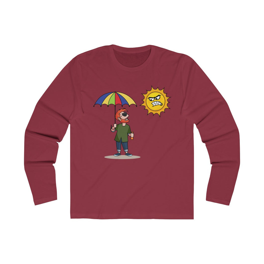 The Staredown - Men's Long Sleeve Crew Tee