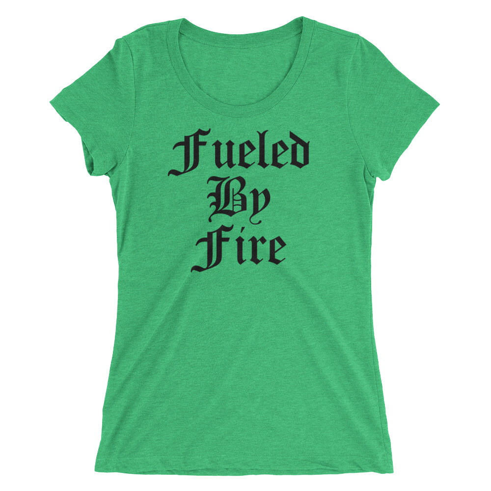 Fueled by Fire - Ladies' short sleeve t-shirt