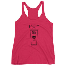 Have Sunscreen? - Women's Racerback Tank