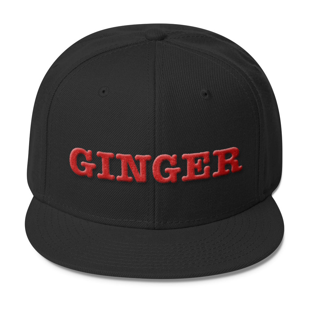 GINGER - Wool Blend Snapback