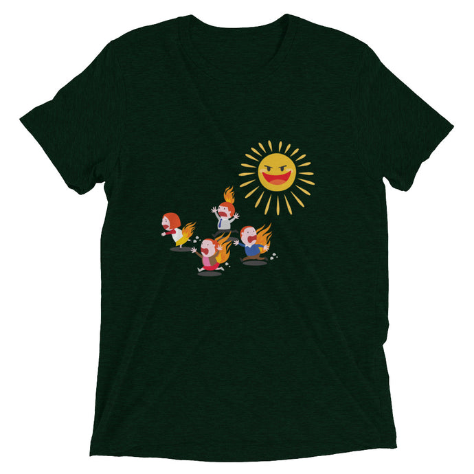 The Sun Hurts! - Men's Short sleeve t-shirt